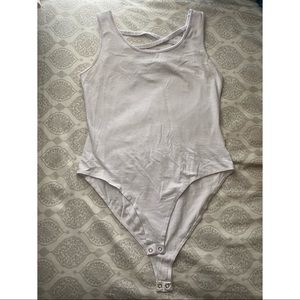 White Tank Top Bodysuit